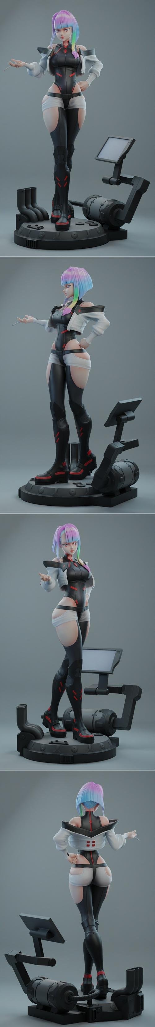 Cyberpunk Edgerunner Lucy – 3D Print