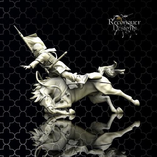 Caballero Miniatures (Reconquer) - Fallen Berber Officer – 3D Print