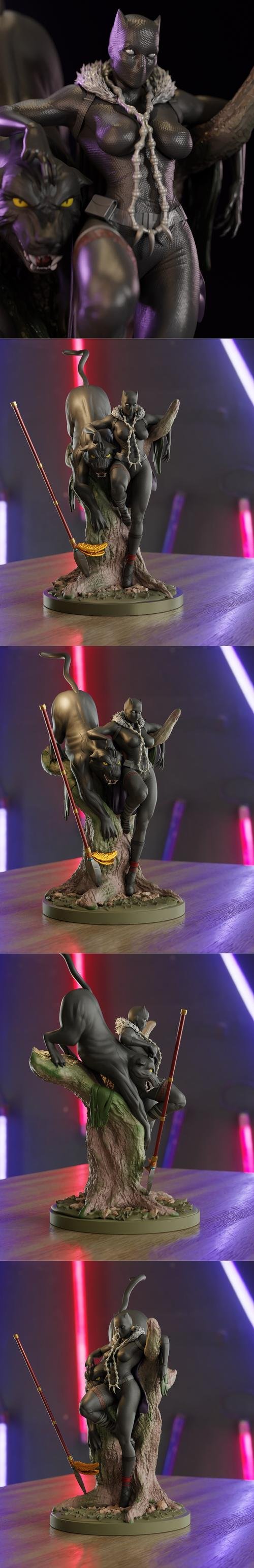 Momoji - Black Panther Shuri – 3D Print