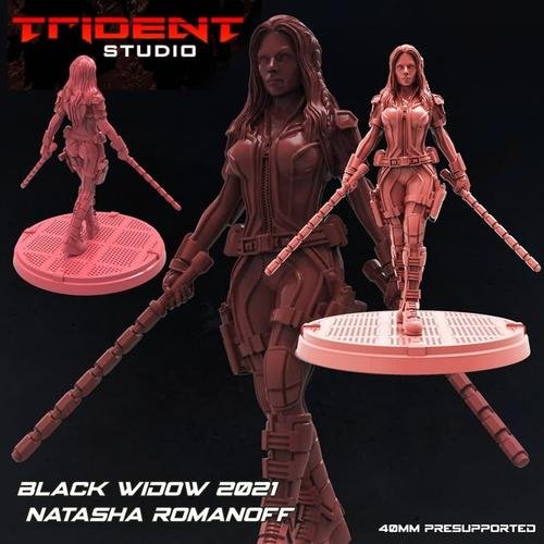 Trident Studio - Black Widow (Natasha Romanoff) A – 3D Print