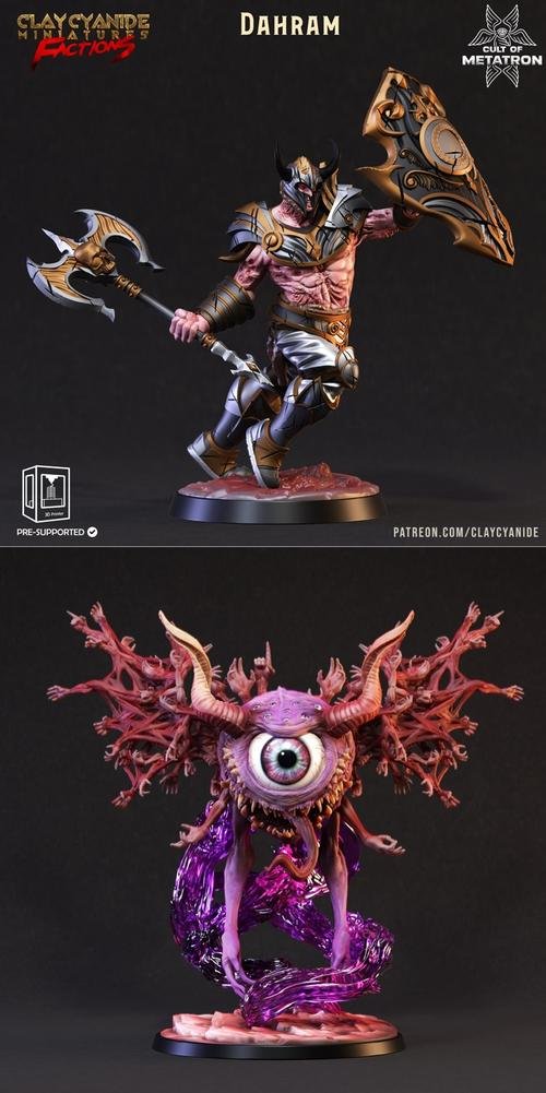 Dahram and Vyshanti – 3D Print