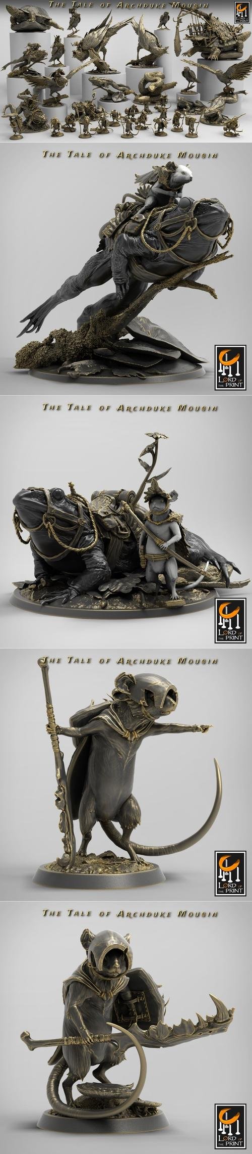 Lord of the Print - The Tale of Archduke Mousin November 2022 – 3D Print