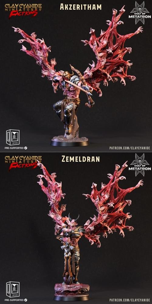 Akzeritham and Zemeldran – 3D Print