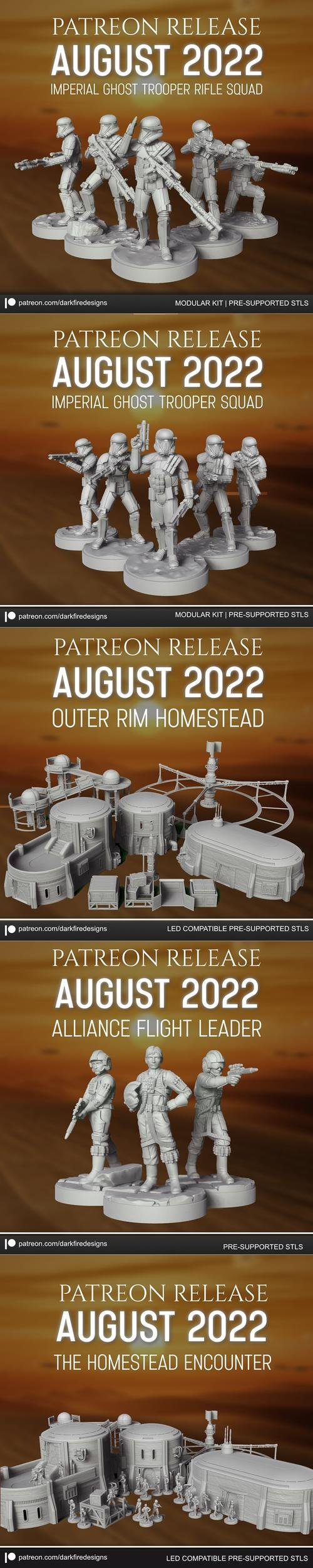 Dark Fire - The Homestead Encounter August 2022 – 3D Print