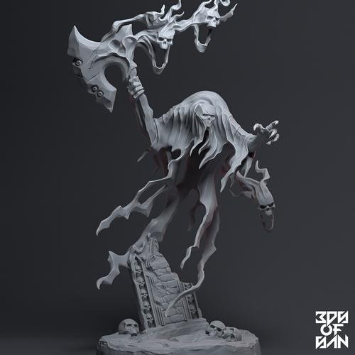 Ghostling With Axe – 3D Print