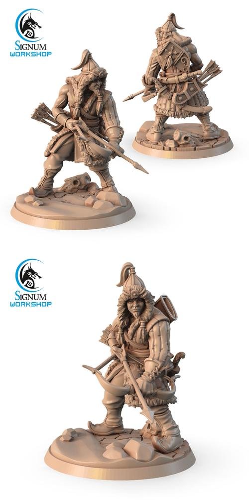 Khasar Great Horde Archer – 3D Print