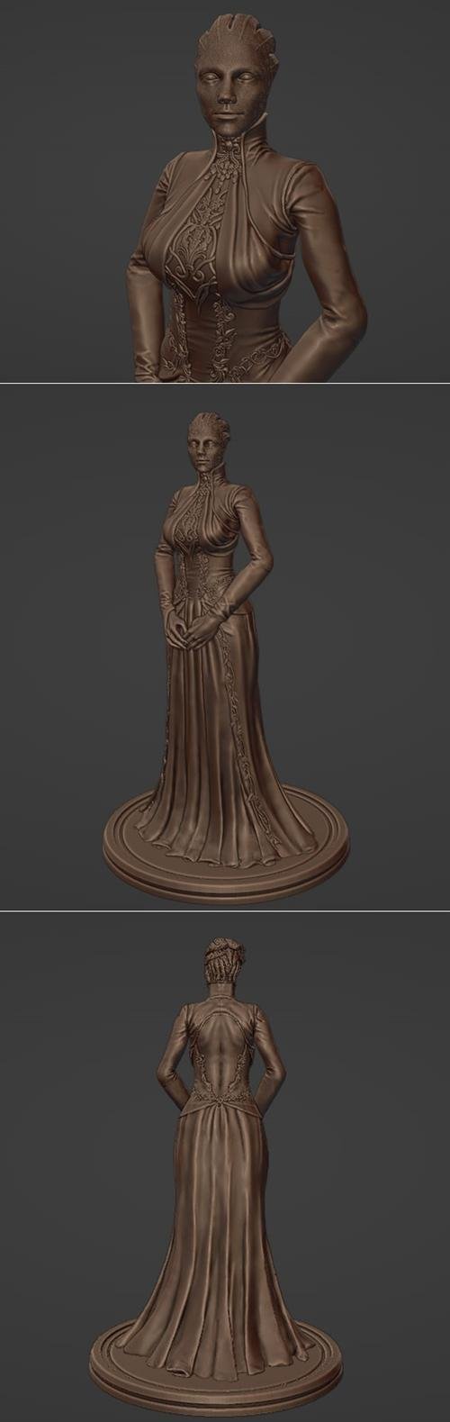 Asari Full Body – 3D Print