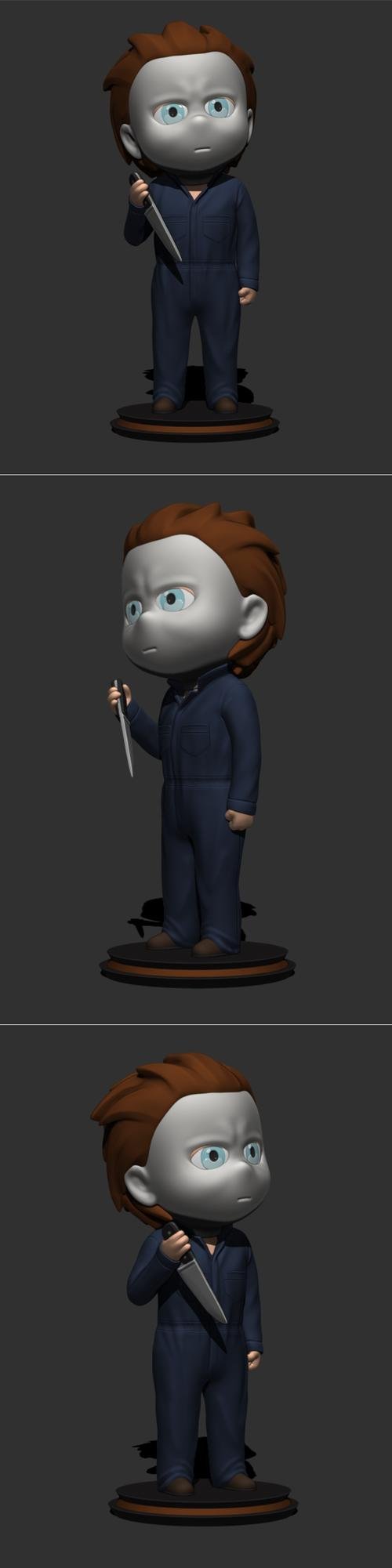 LIttle Big Head - Michael Myers – 3D Print