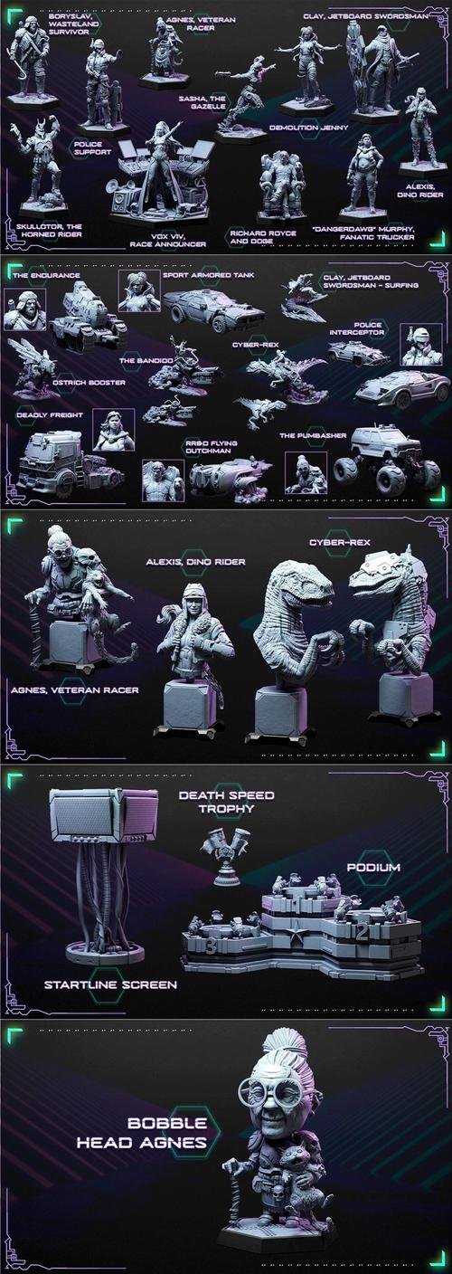 Loot Studios - Death Speed Champions – 3D Print