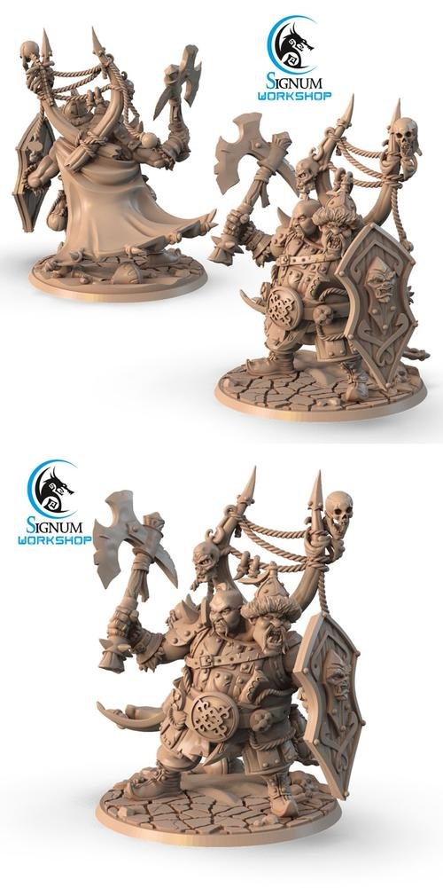 Batbayar the Bronze Fist – 3D Print