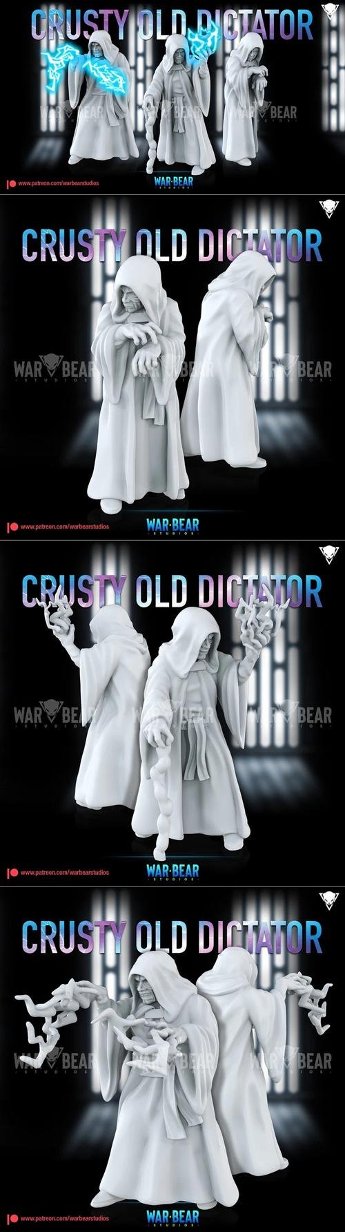 Crusty Old Dictator – 3D Print
