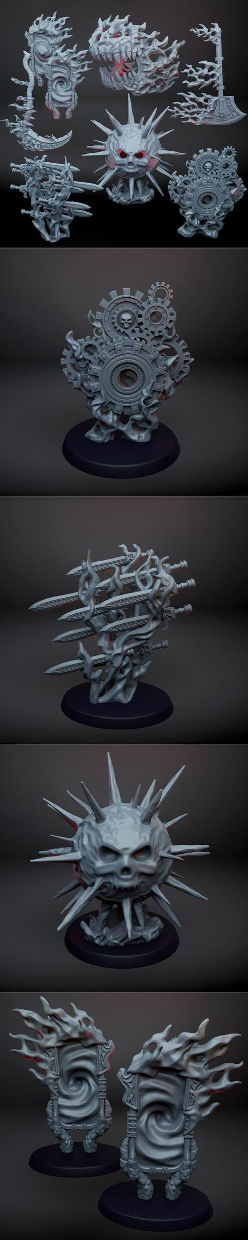 Spells Pack – 3D Print