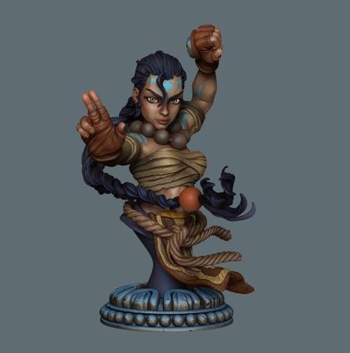 M18 Bust Karoku – 3D Print