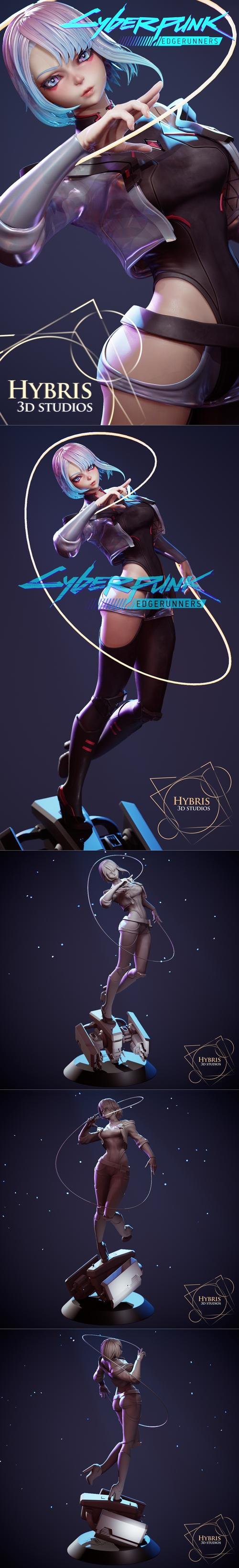 Lucy Cyberpunk Edgerunners - Hybris Studios – 3D Print