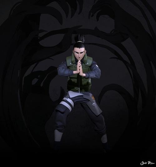 Shikamaru Nara dragon Shadow – 3D Print