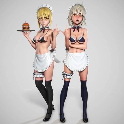 Fate Maids – 3D Print