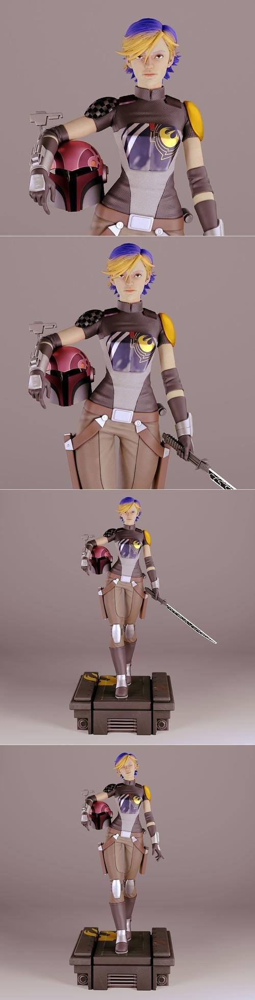 Sabine Wren - Star Wars – 3D Print