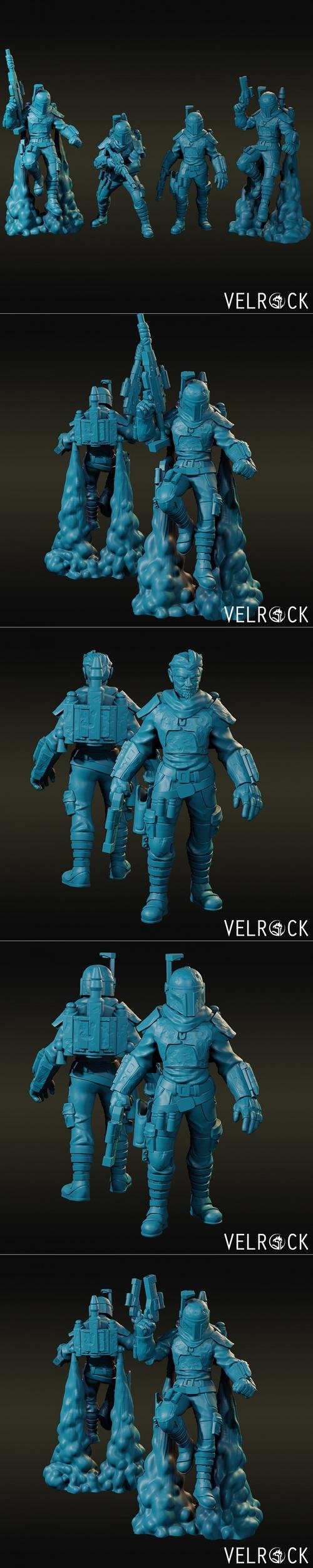 Velrock Art - Cobb Vanth from Star Wars the Mandalorian – 3D Print