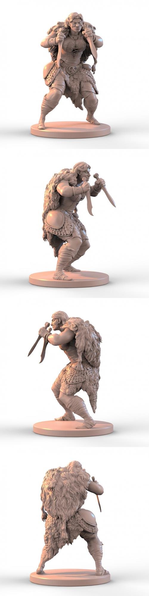 Alexei Konev - Robber Girl – 3D Print