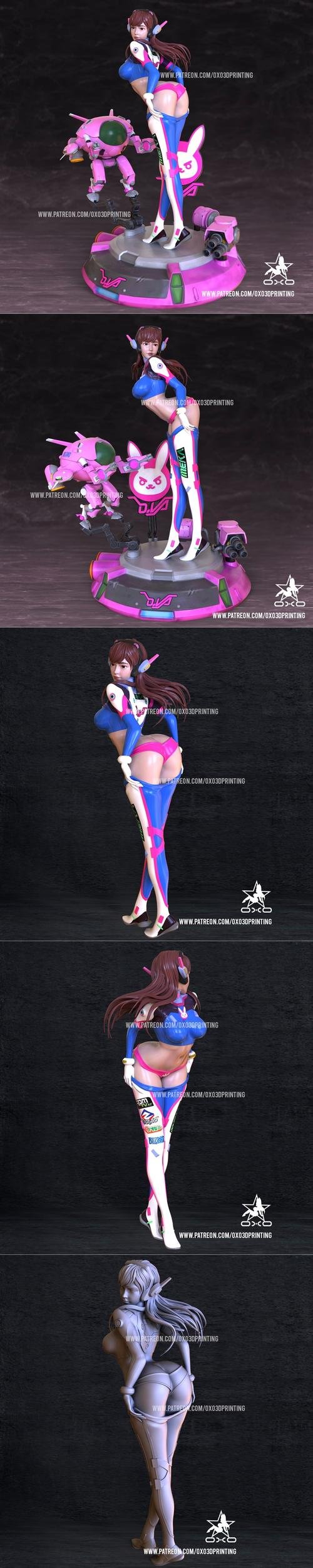 D.Va - Overwatch – 3D Print
