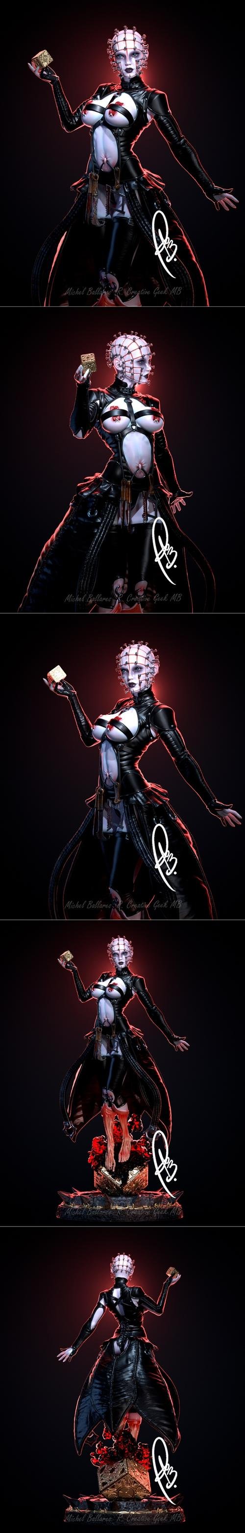 Hellraiser - Female Pinhead by Creative Geek MB – 3D Print