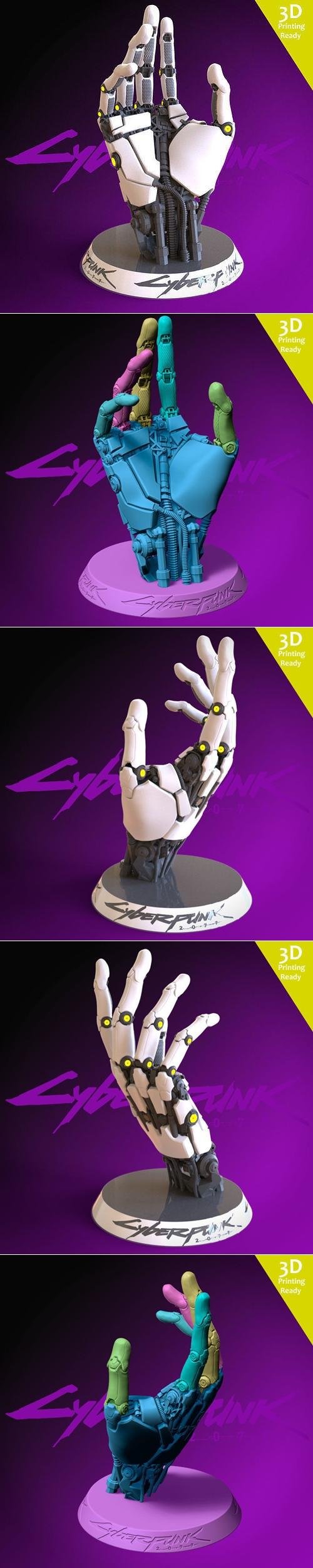 Cyberpunk Hand – 3D Print