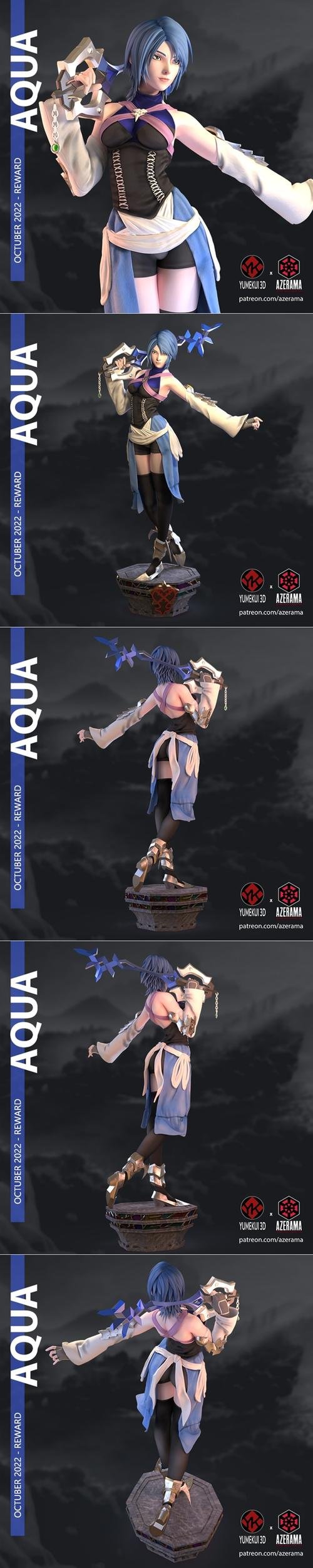 Aquas - Azerama – 3D Print