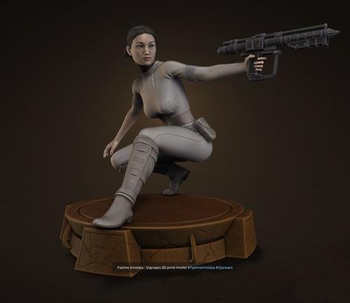 Padme Amidala - Starwars – 3D Print