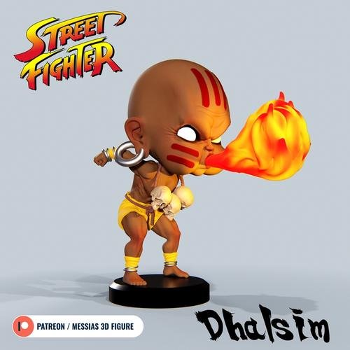 Dhalsim – 3D Print