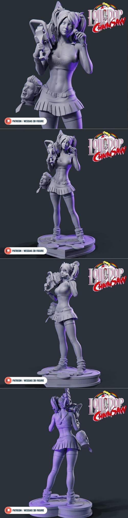 Lollipop Chainsaw – 3D Print