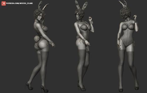 Bunny Girl - Mystic Flare – 3D Print