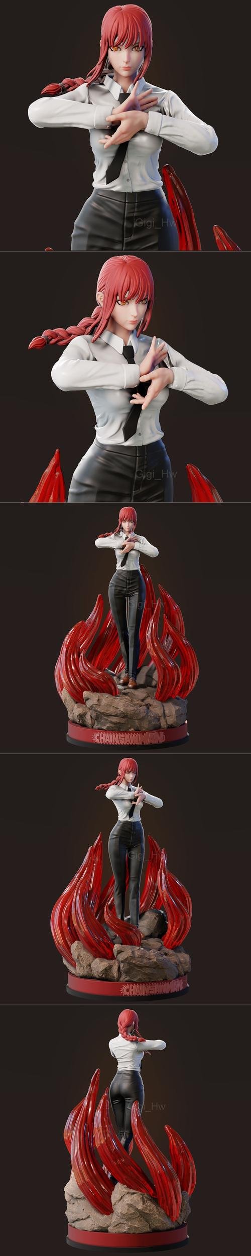 Makima from Chainsaw Man – 3D Print