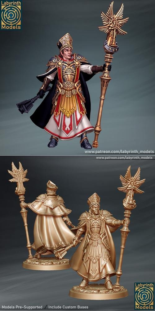 Cardinal in Armor – 3D Print