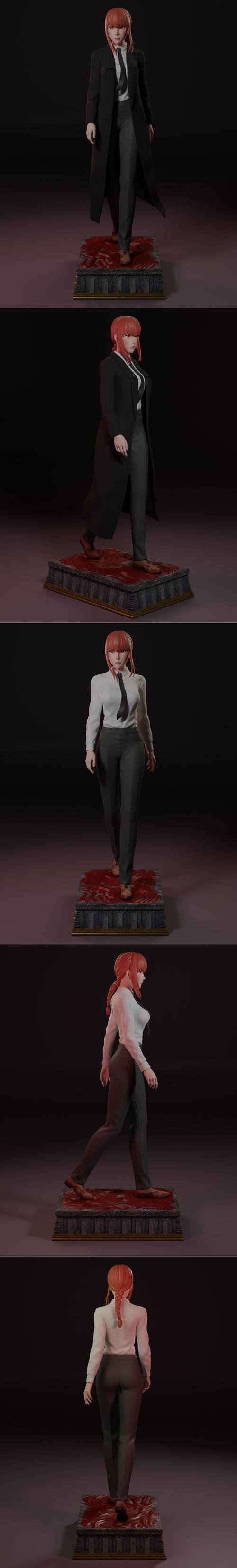 Makima from Chainsaw – 3D Print