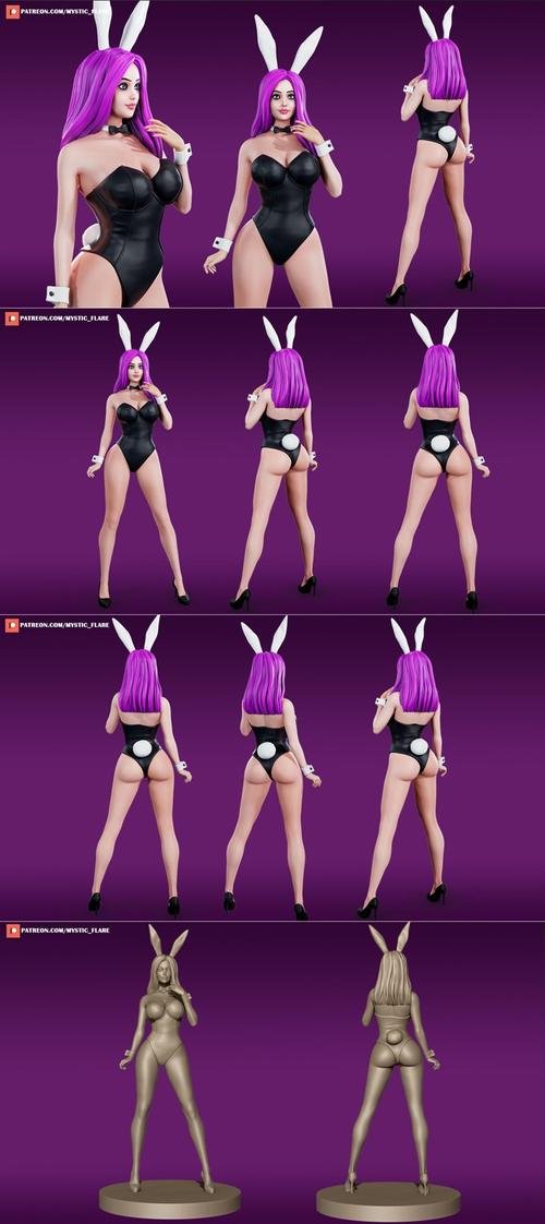 Bunny Girl – 3D Print