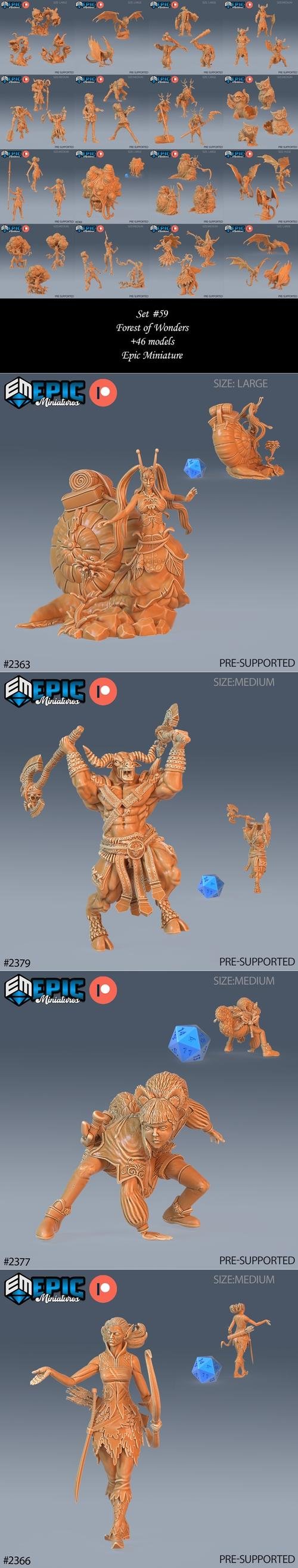 Epic Miniatures - Forest of Wonders incoming – 3D Print