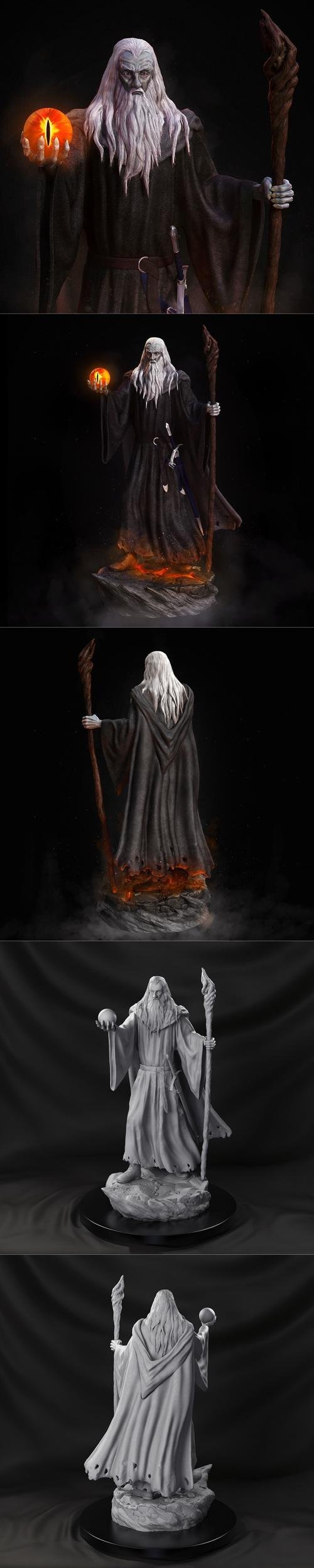 Gandalf the Black – 3D Print
