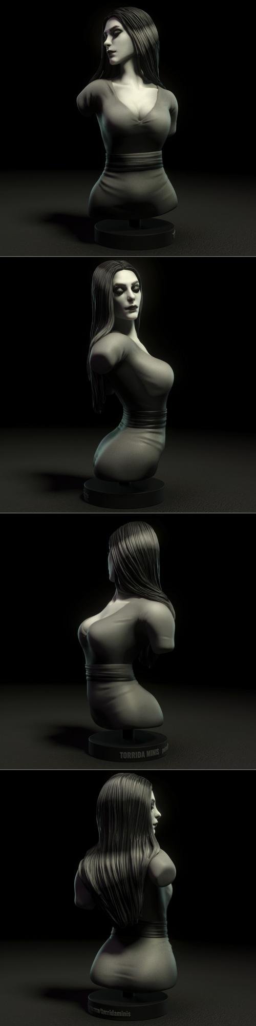 Practice bust - Torrida Minis – 3D Print