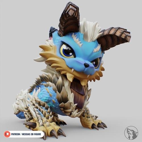 Chibi Zinogre – 3D Print