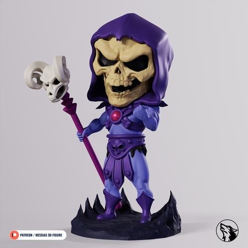 Chibi Skeletor – 3D Print
