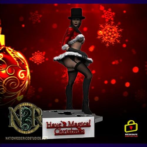 Zatanna christmas-suit – 3D Print
