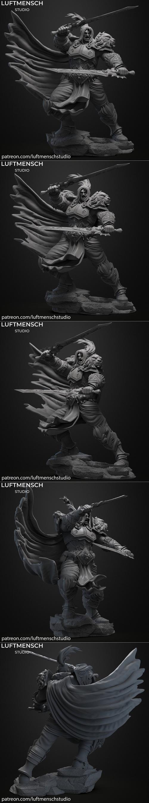 Varian Wrynn - Luftmensch Studio – 3D Print