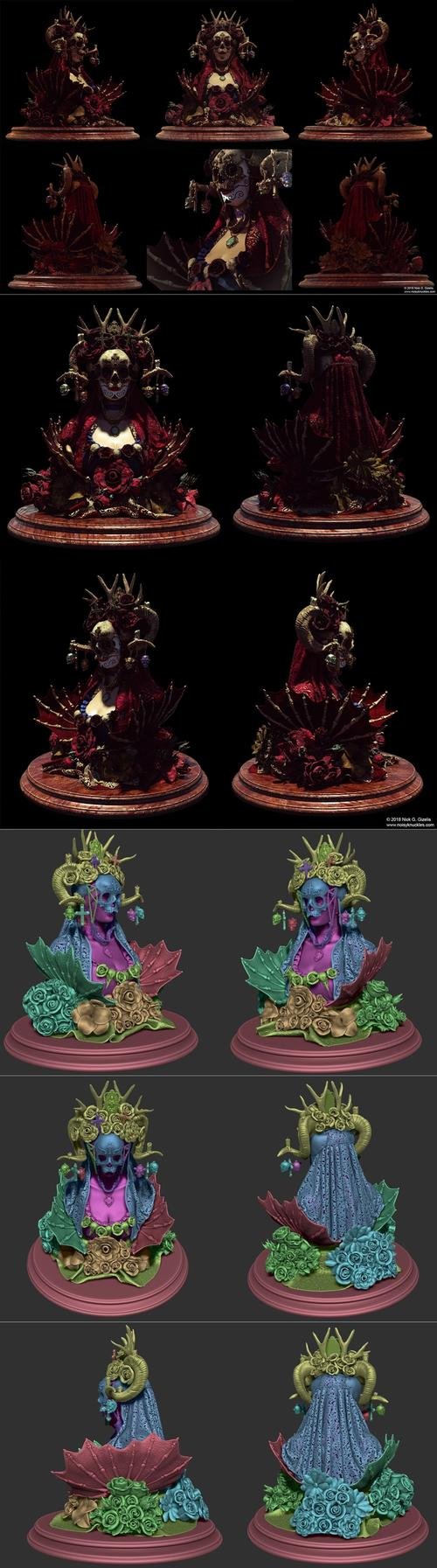 Dia De Los Muertos – 3D Print