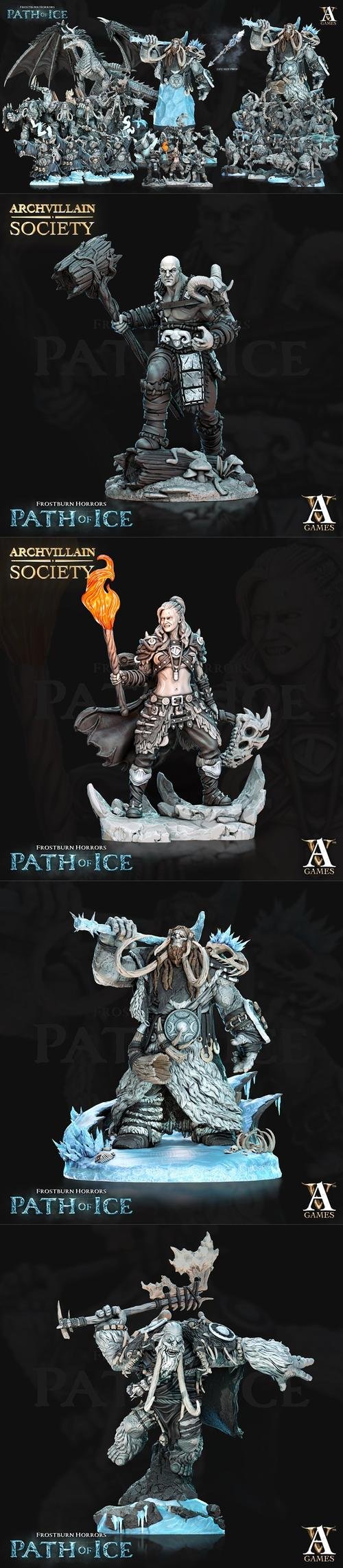 Archvillain Games - Path of Ice December 2022 – 3D Print