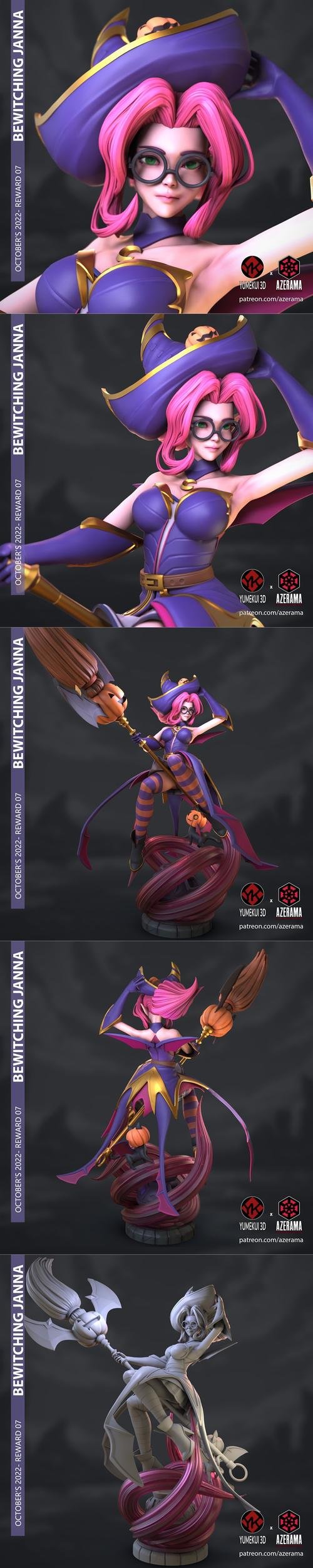 Janna Standard - Azerama – 3D Print