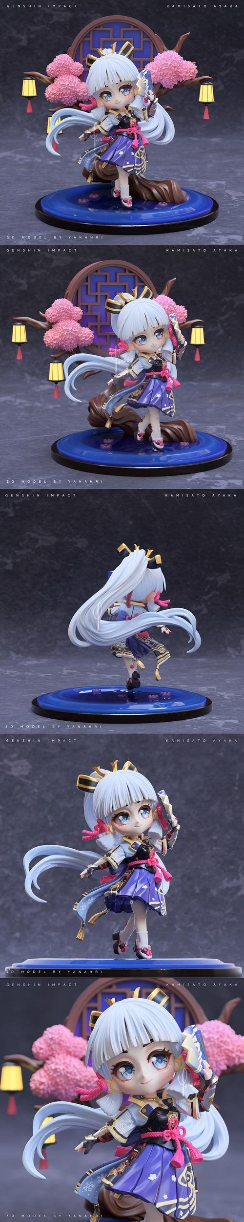 Kamisato Ayaka – 3D Print