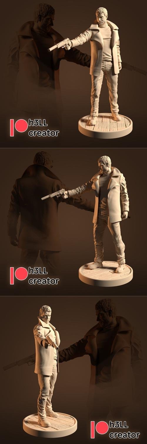 Chris Redfield – 3D Print