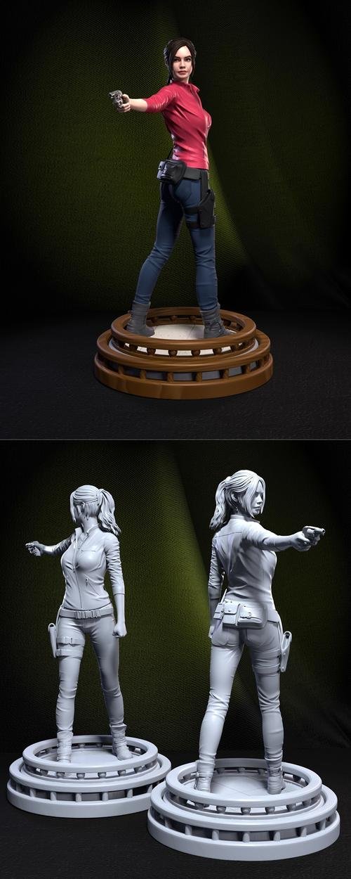 Claire Redfield – 3D Print