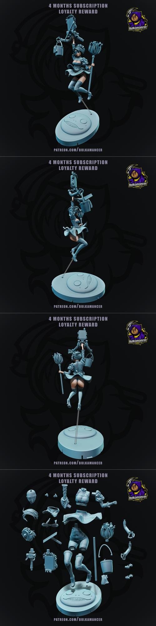2B Maid – 3D Print