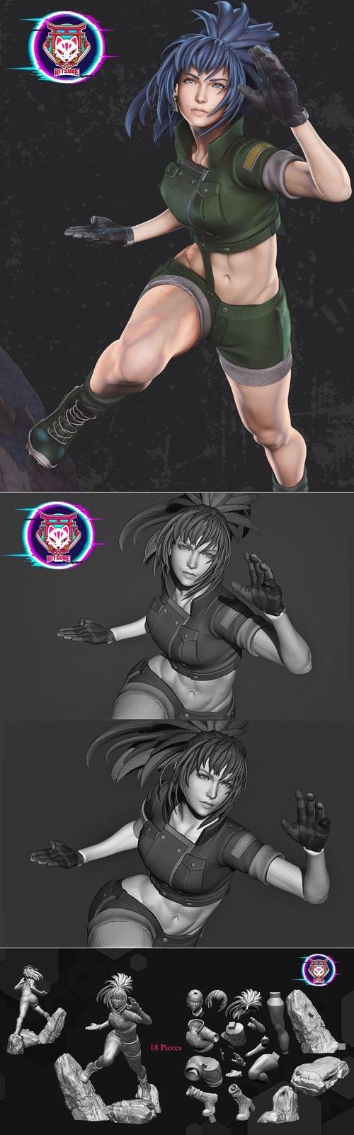 Leona Heidern – 3D Print